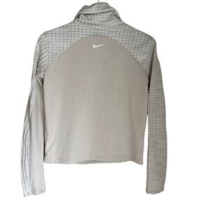 Nike‎ Womens Ivory Long Sleeve Turtleneck Top Size M